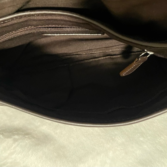 Coach Chocolate brown Signature Shoulder Bag - Picture 10 of 11